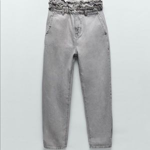 Zara Baggy Paperbag Jeans size S